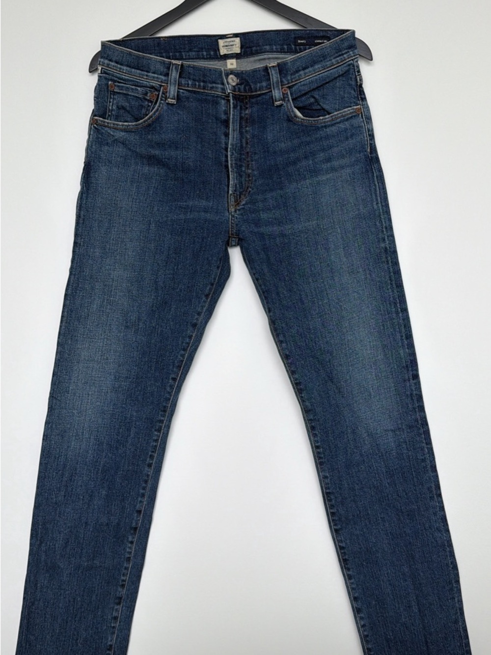 Citizens Of Humanity Men's Slim Straight Jeans in Dark Indigo